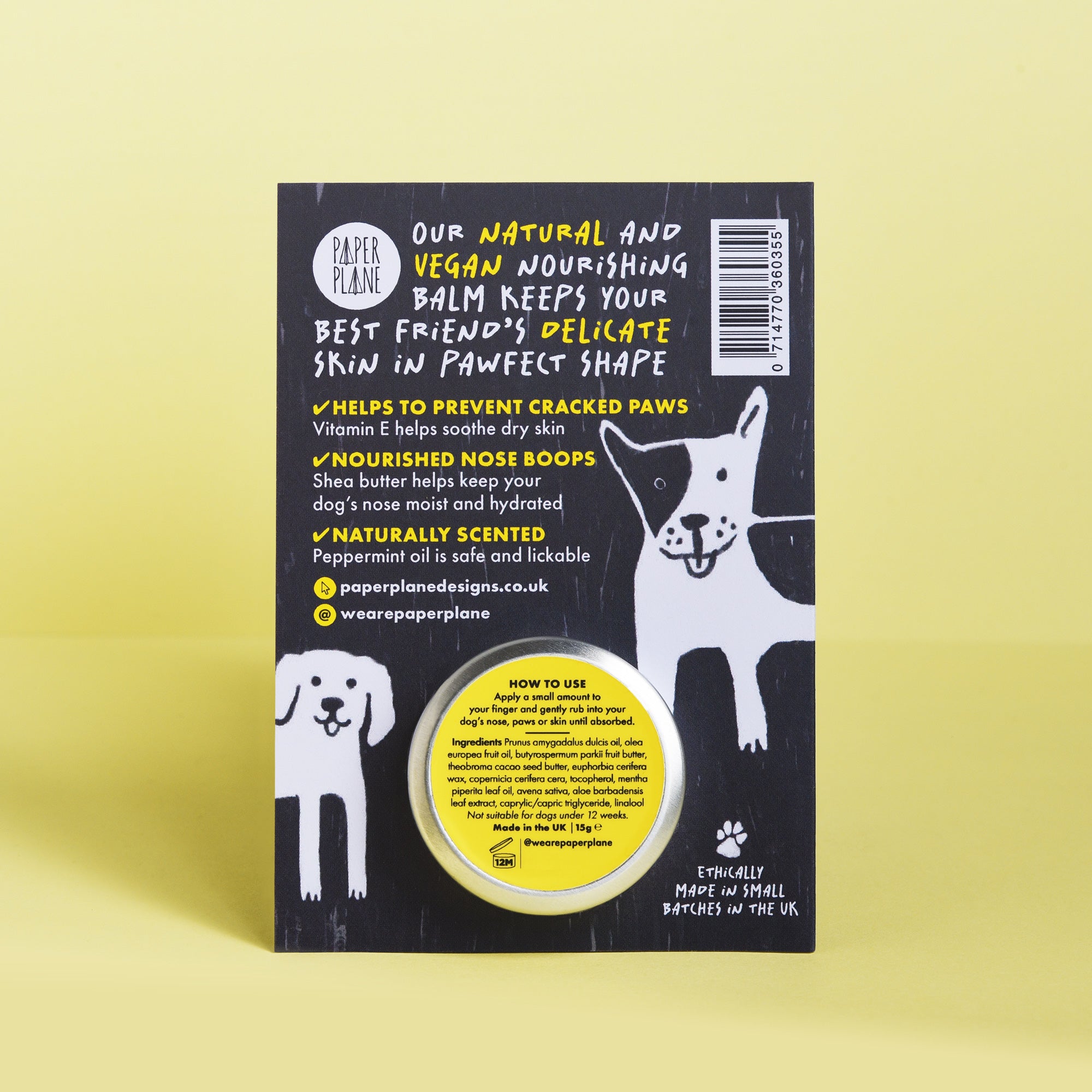 Bork Nose and Paw Balm for Dogs