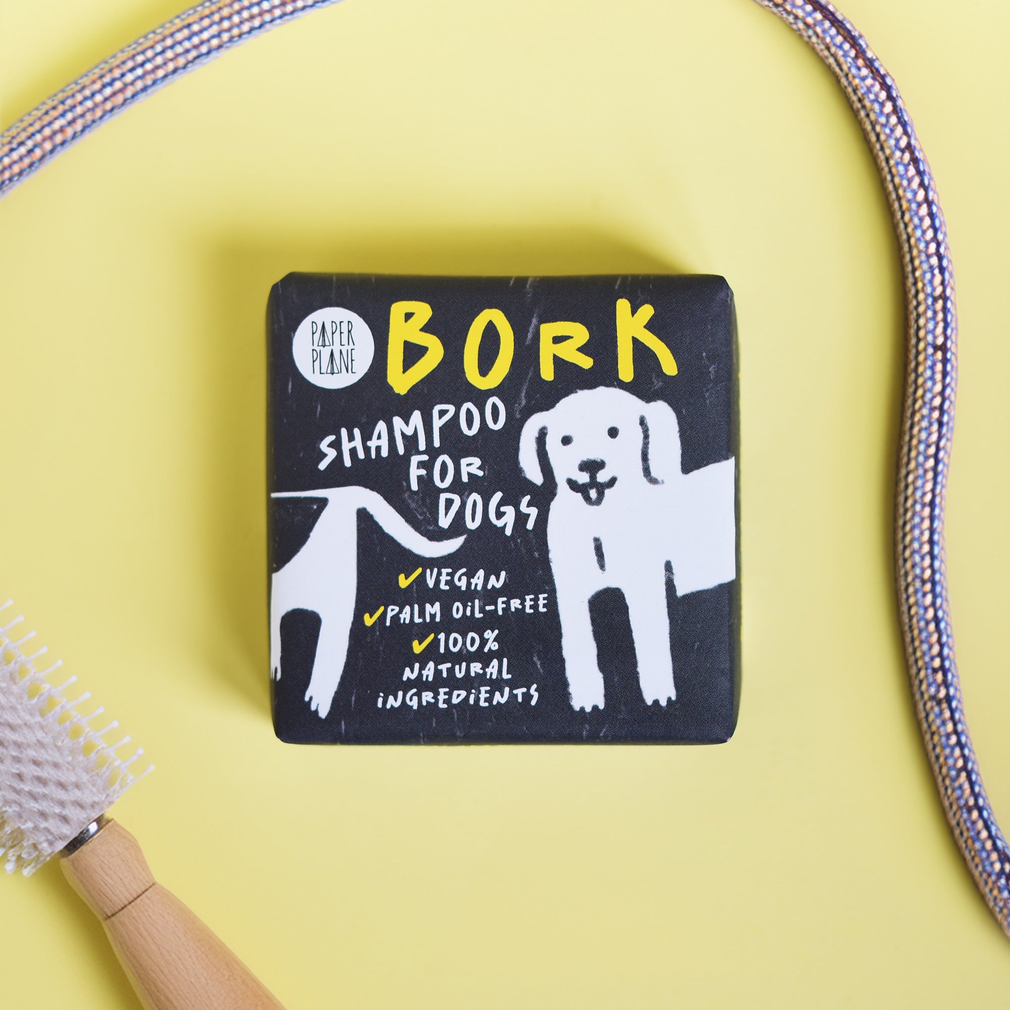Bork Solid Dog Shampoo Bar - 100% Natural, Vegan & Palm oil-free