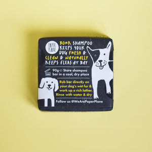 Bork Solid Dog Shampoo Bar - 100% Natural, Vegan & Palm oil-free