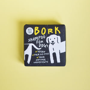 Bork Solid Dog Shampoo Bar - 100% Natural, Vegan & Palm oil-free