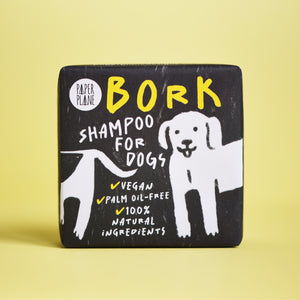 Bork Solid Dog Shampoo Bar - 100% Natural, Vegan & Palm oil-free