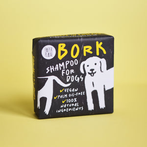 Bork Solid Dog Shampoo Bar - 100% Natural, Vegan & Palm oil-free