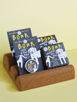 Bork Solid Dog Shampoo Bar - 100% Natural, Vegan & Palm oil-free