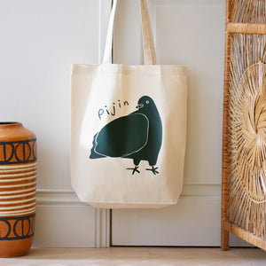 Pijin Tote Bag - great gift for pigeon lovers