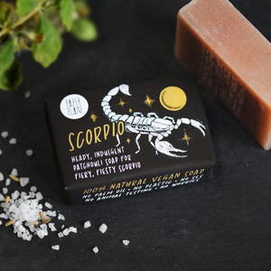 Scorpio Star Sign Zodiac Bar - Natural and Vegan Horoscope Soap