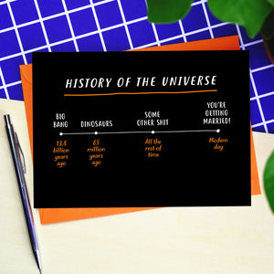 You're Getting Married Card