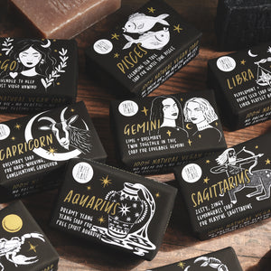 Capricorn Star Sign Zodiac Bar - Natural and Vegan Horoscope Soap