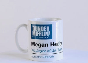 Personalised The Office Dunder Mifflin Employee Of The Year Mug