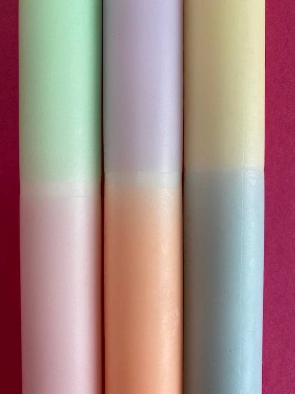 Colour Emporium Set of Candles - variety of colours to choose from