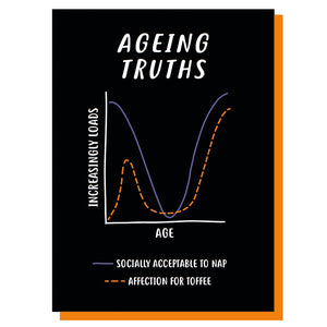 Funny Ageing Truths Birthday Card