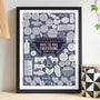 Personalised How To BBQ Everything Print