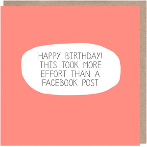 funny facebook birthday card