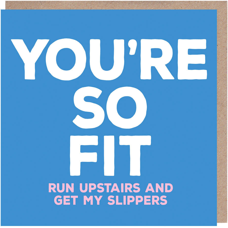 You're So Fit Card