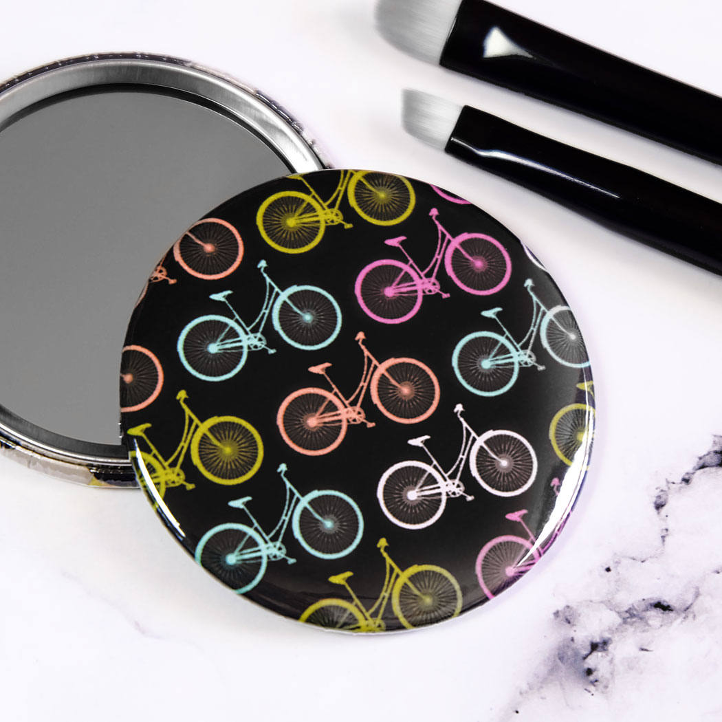 Vintage Bicycle Pocket Mirror/Badge/Bottle Opener