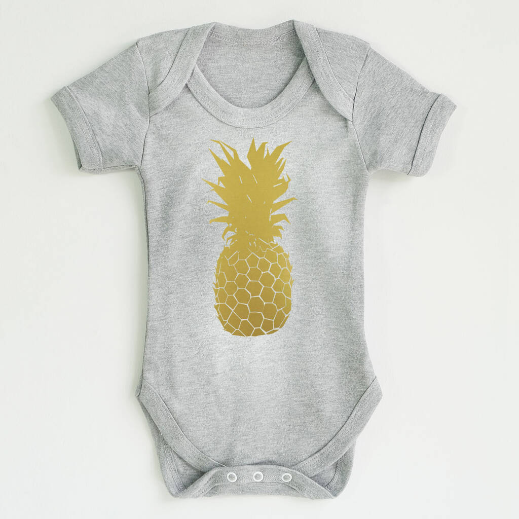 Pineapple babygrow