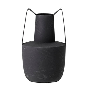 Black Metal Vase