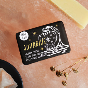 Aquarius Star Sign Zodiac Bar - Natural and Vegan Horoscope Soap