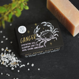 Cancer Star Sign Zodiac Bar - Natural and Vegan Horoscope Soap