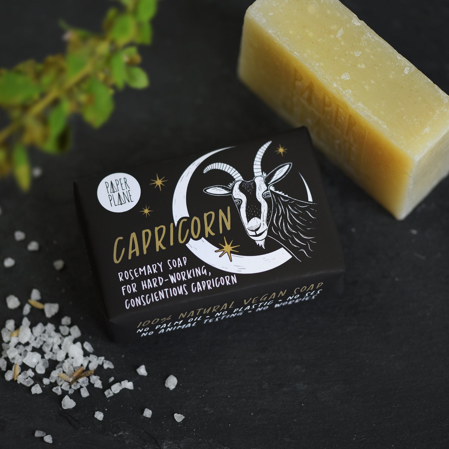 Capricorn Star Sign Zodiac Bar - Natural and Vegan Horoscope Soap