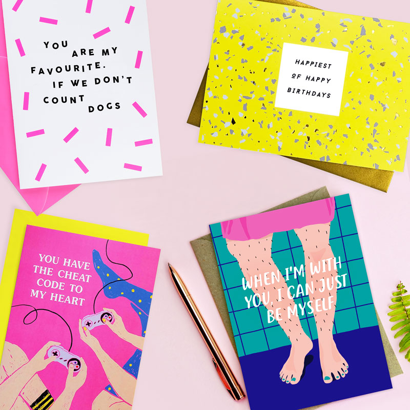 Mini Shop Greeting Card