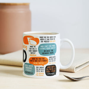 Super Cheesy Dad Jokes Mug