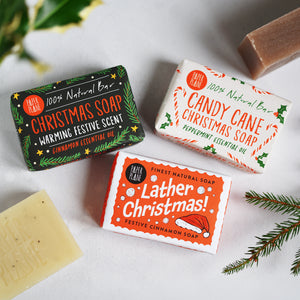 100% Natural Vegan Christmas Soap Bar