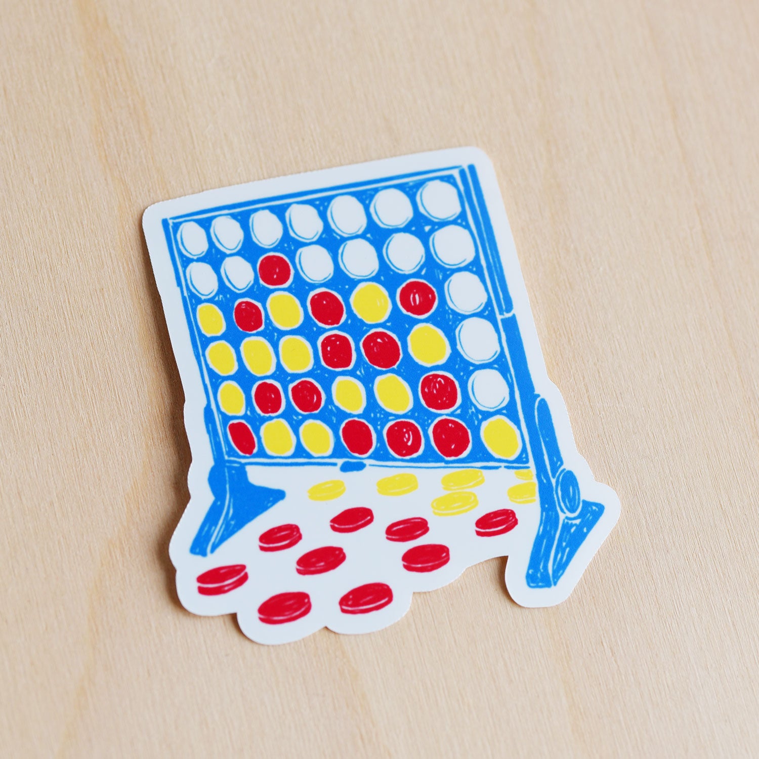 Connect 4 sticker