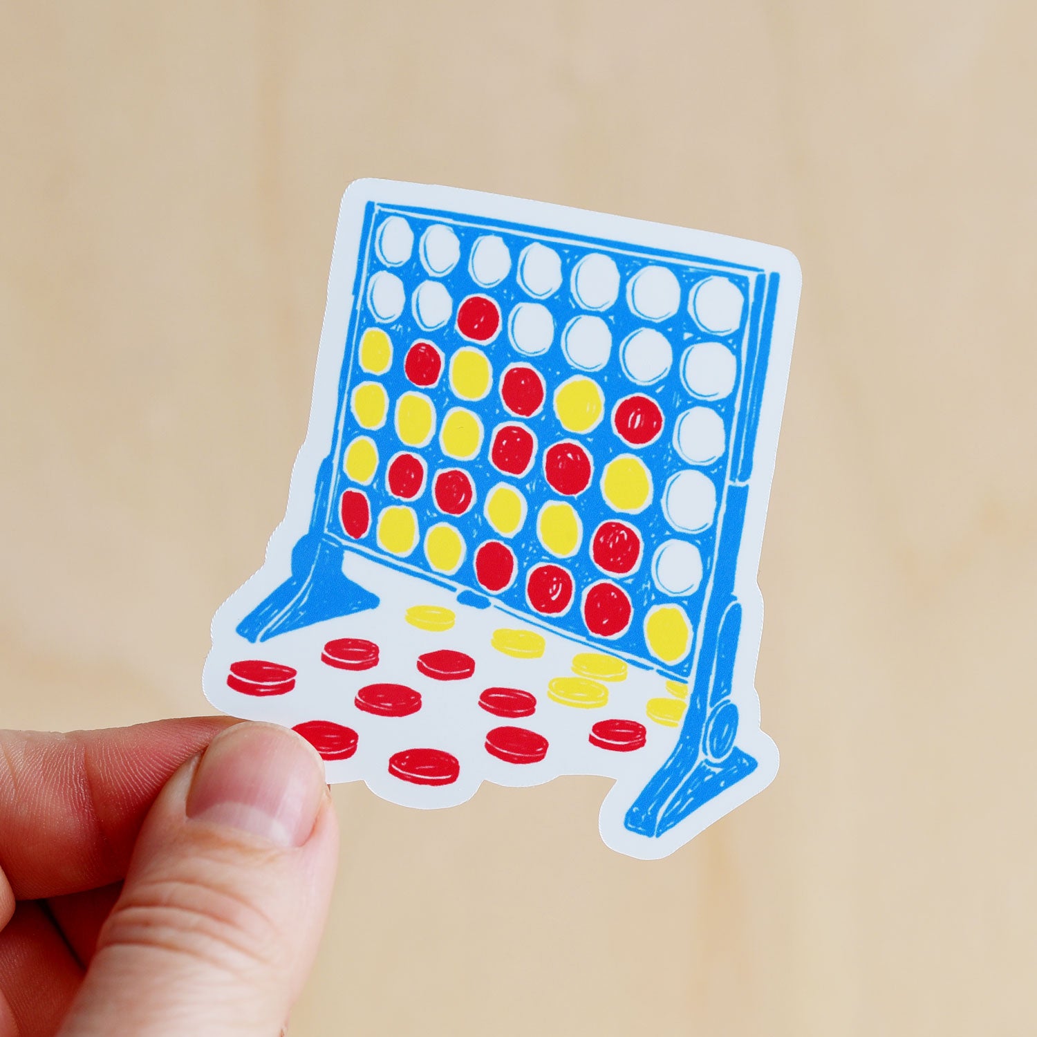 Connect 4 sticker