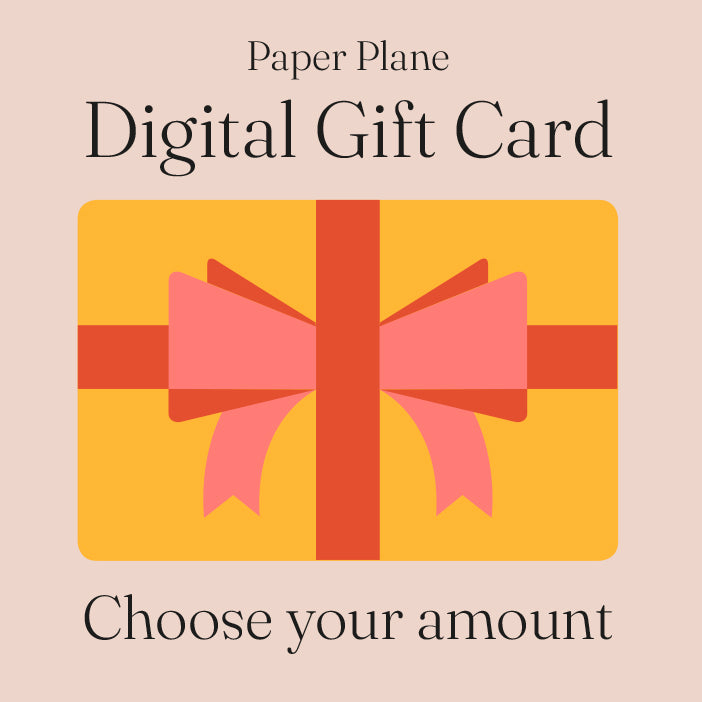 Paper Plane Gift Card