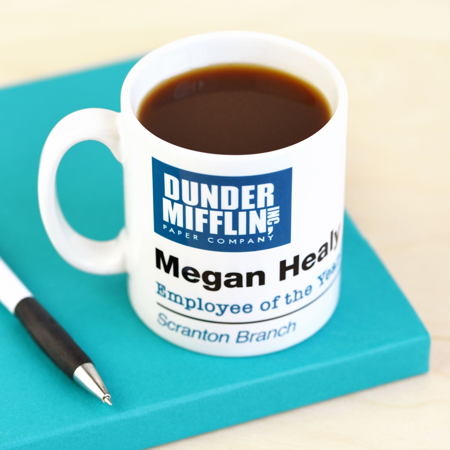 Personalised The Office Dunder Mifflin Employee Of The Year Mug