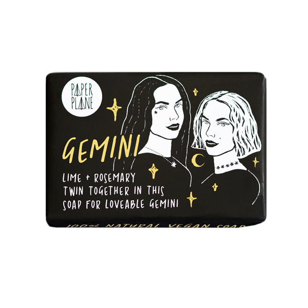Gemini Star Sign Zodiac Bar - Natural and Vegan Horoscope Soap
