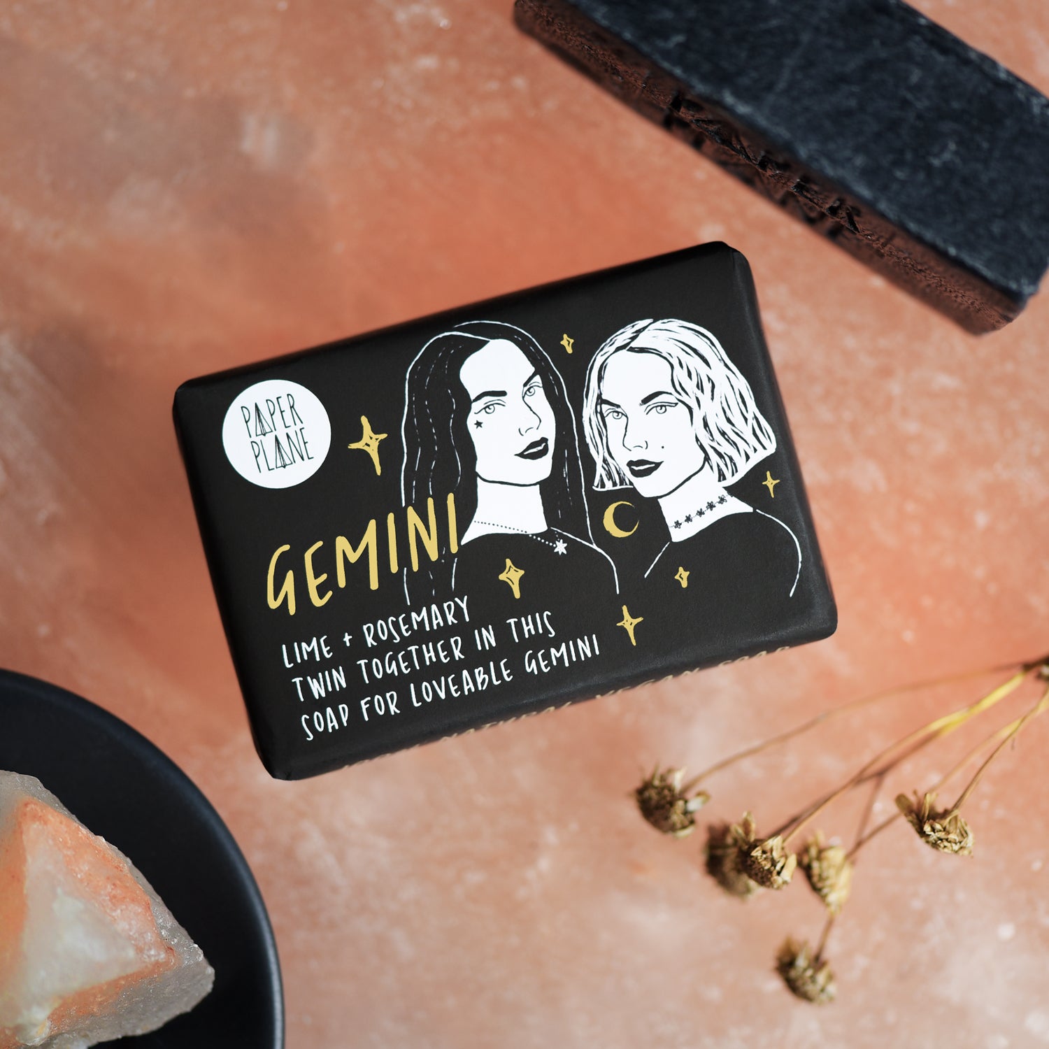 Gemini Star Sign Zodiac Bar - Natural and Vegan Horoscope Soap