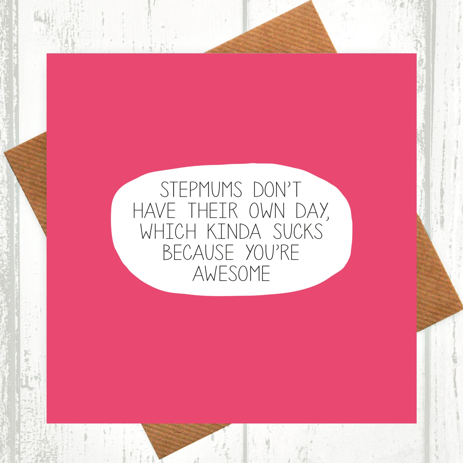Stepmum You're Awesome Mother's Day Card