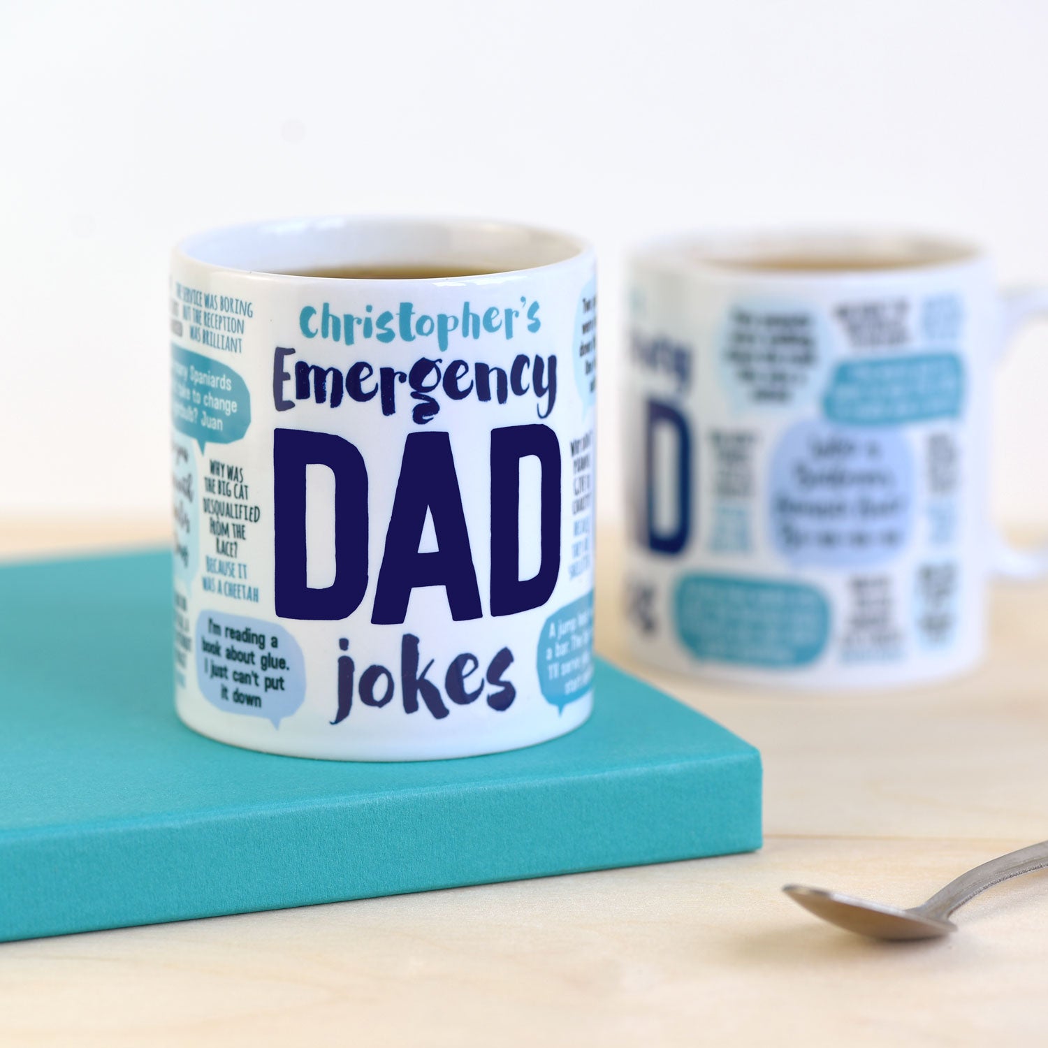 Personalised Emergency Dad Jokes® Mug