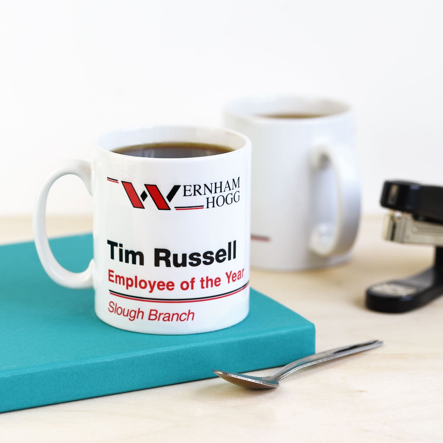 Personalised The Office Wernham Hogg Employee Of The Year Mug