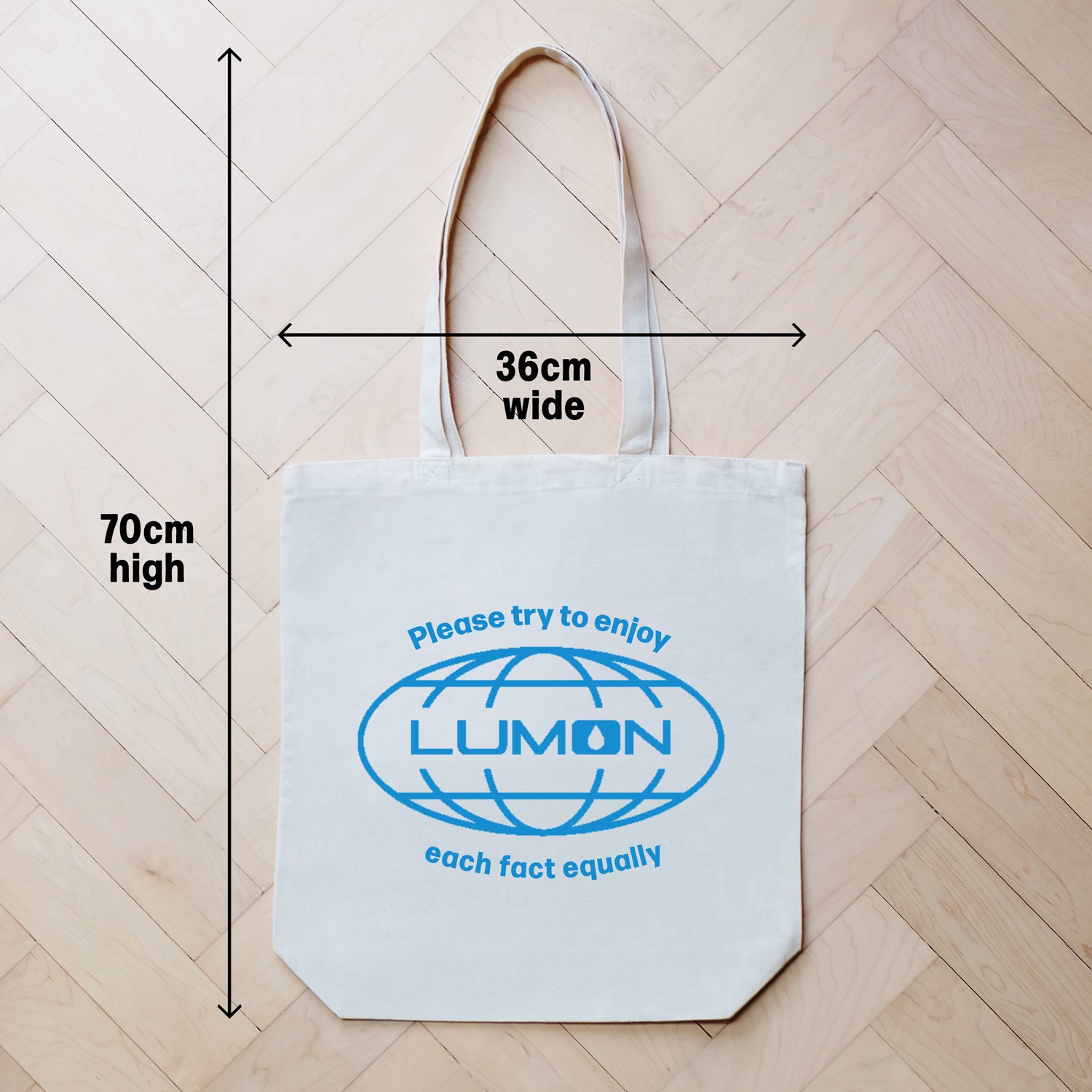 Severance Lumon Industries Shopping Tote Bag - Please Try To Enjoy Each Fact Equally