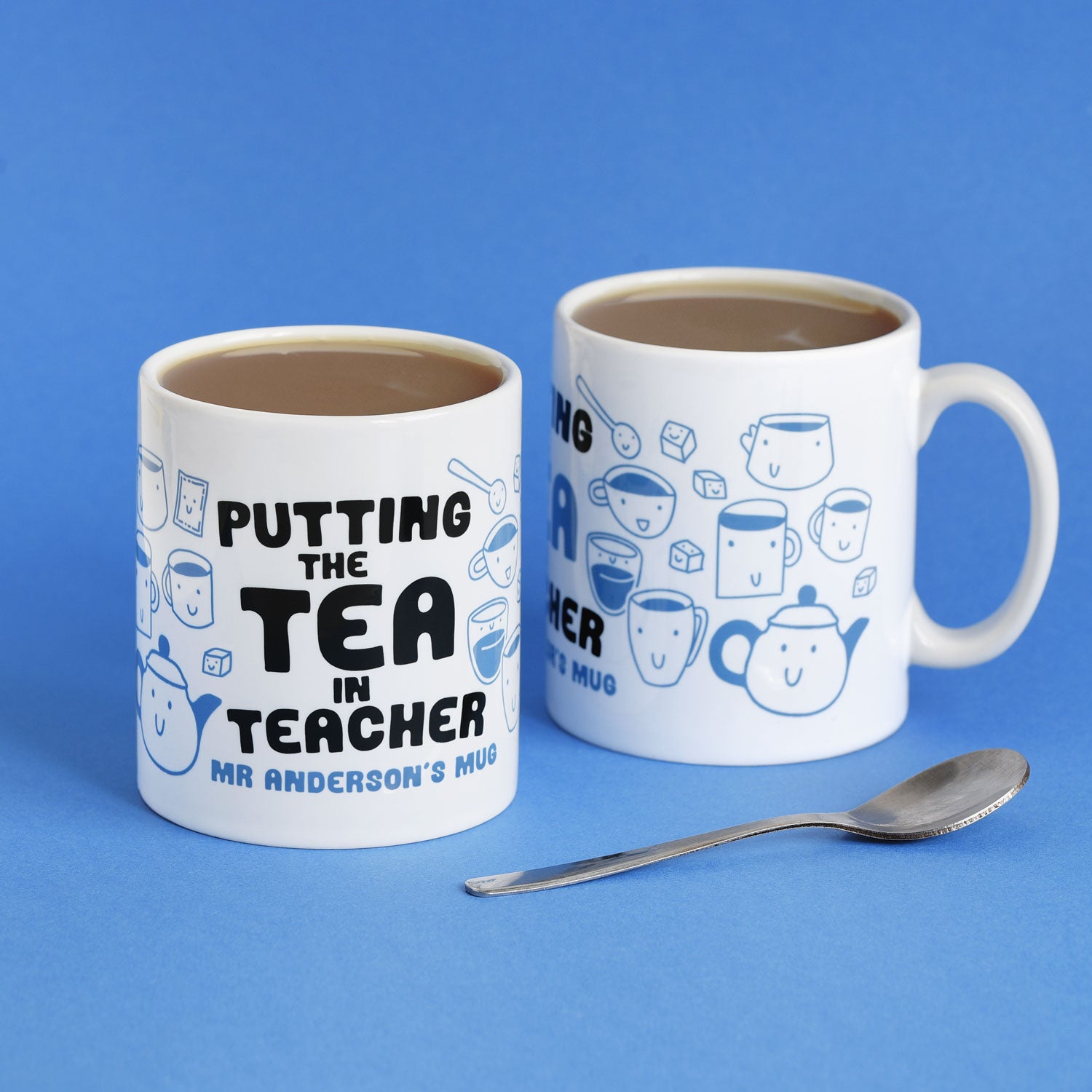 Putting The Tea in Teacher Personalised Mug