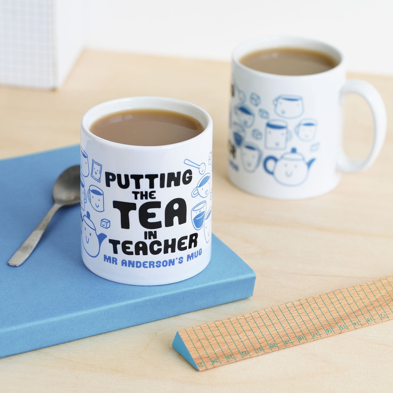Putting The Tea in Teacher Personalised Mug