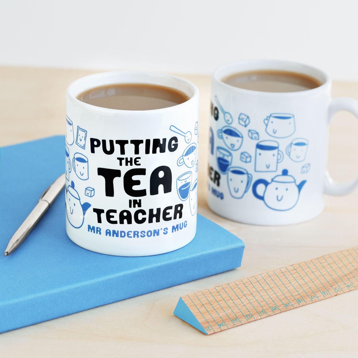 Putting The Tea in Teacher Personalised Mug