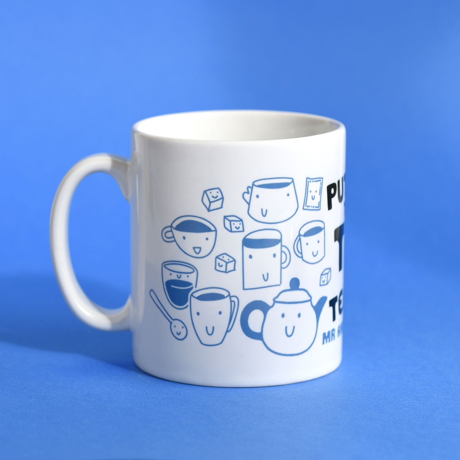 Putting The Tea in Teacher Personalised Mug