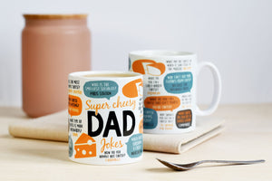 Super Cheesy Dad Jokes Mug