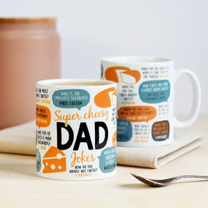 Super Cheesy Dad Jokes Mug