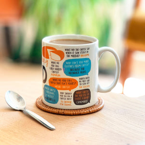 Super Cheesy Dad Jokes Mug