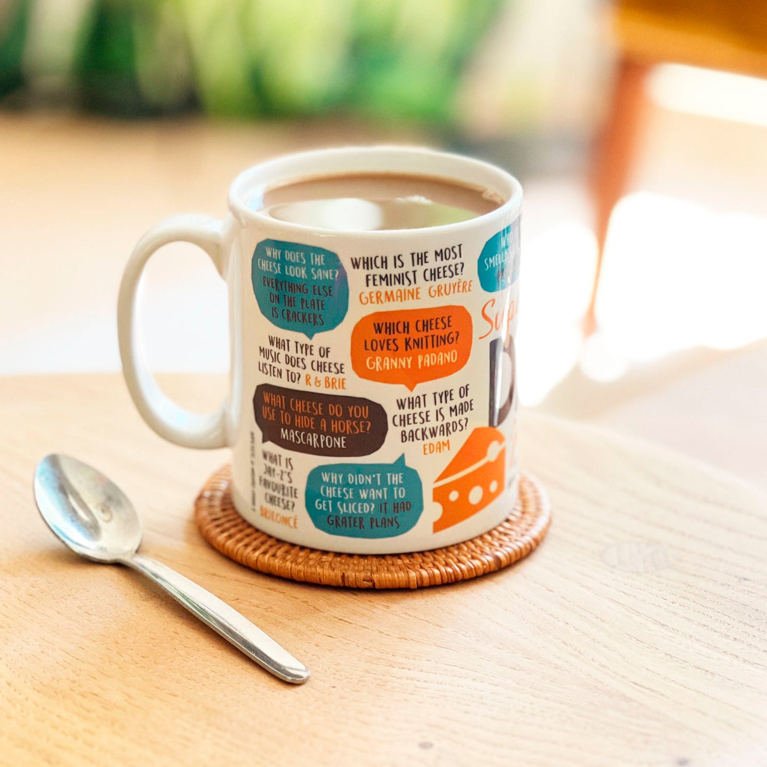 Super Cheesy Dad Jokes Mug