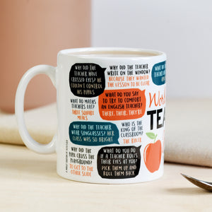 World's Best Teacher Jokes Mug