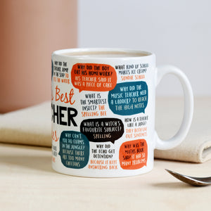 World's Best Teacher Jokes Mug