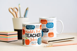 World's Best Teacher Jokes Mug