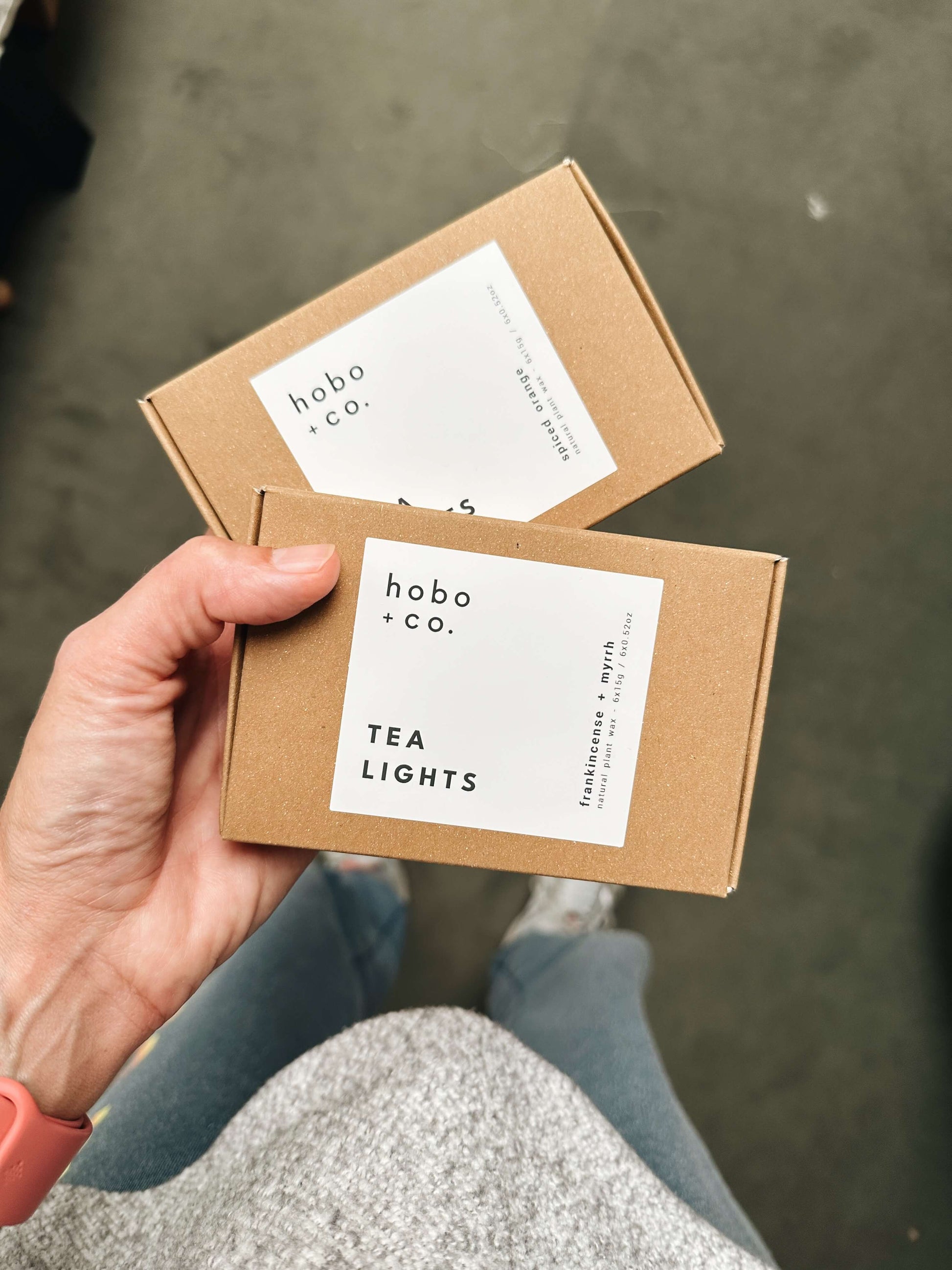 NEW Christmas Frankincense + Myrrh Tealights x6 Gift Box