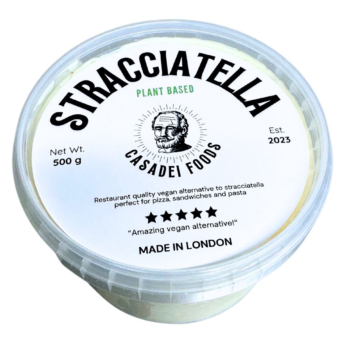 Stracciatella – Plant-Based | 500g Tub