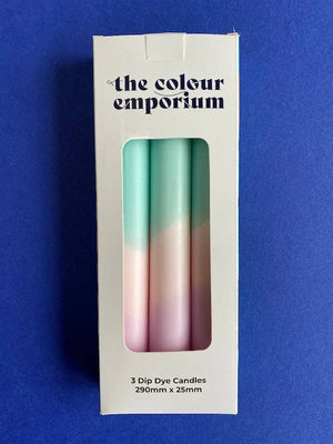 Colour Emporium Set of Candles - variety of colours to choose from